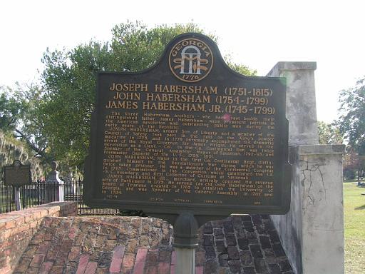 Joseph Habersham GHM 025-14